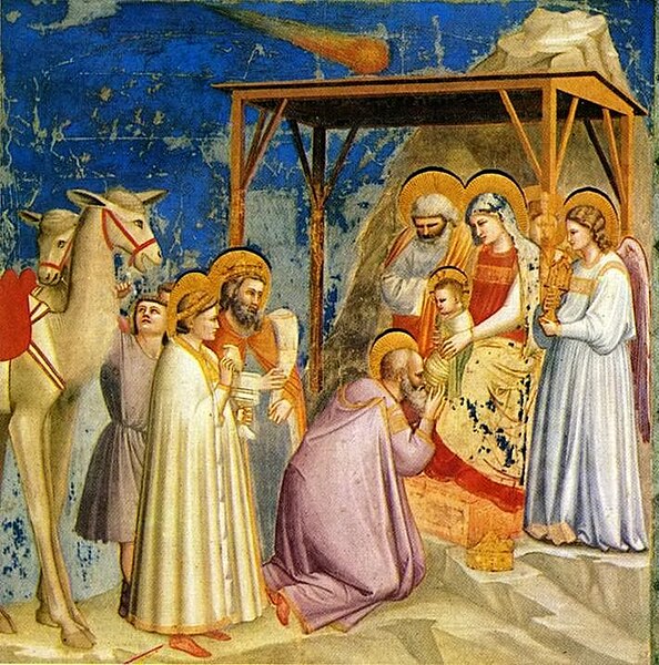 l'adoration des Mages, Giotto